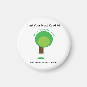 Verborgen Clearing Boeken Magneet