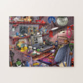 Verborgen computerruimte legpuzzel (Horizontaal)