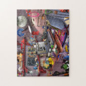 Verborgen computerruimte legpuzzel (Verticaal)