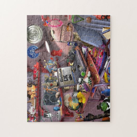 Verborgen computerruimte legpuzzel (Verticaal)