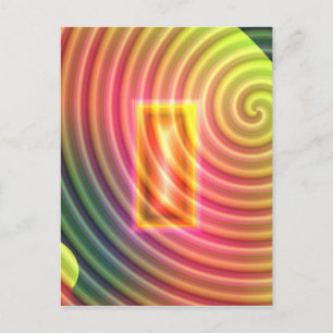 Verborgen deur briefkaart