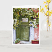 Verborgen deur kaart (Gele Bloem)