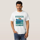 Verborgen diepteboot t-shirt (Voorkant volledig)