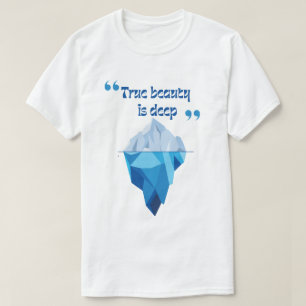 Verborgen diepten - Iceberg Mannen T-shirt
