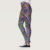 Verborgen Dolfijn Ontwerp Leggings (Links)