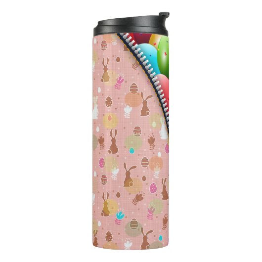 Verborgen eieren onthullen thermosbeker (Gedraaid links)