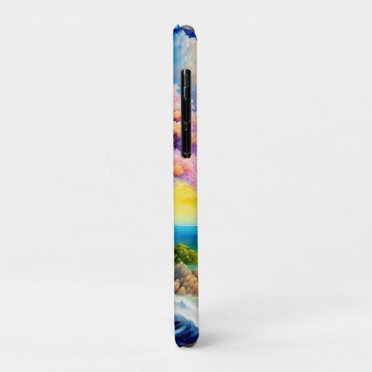 Verborgen eiland in de oceaan Case-Mate iPhone case (Achterkant/links)