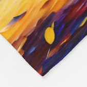 Verborgen eiland in de oceaan fleece deken (Hoek)