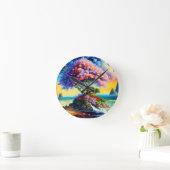 Verborgen eiland in de oceaan ronde klok (Huis)