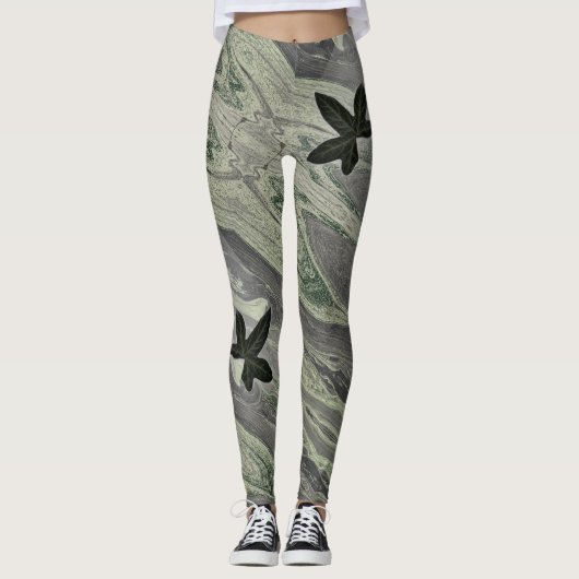 Verborgen, fijne Camouflage Ivy River Leggings (Voorkant)