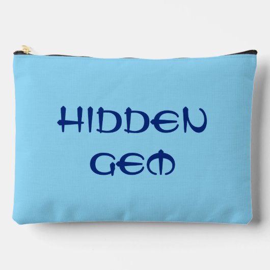 Verborgen Gem Pouch Bag Etui (Voorkant)