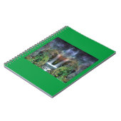 Verborgen gezichten in de waterval van Fantasy Notitieboek (Linkerzijde)