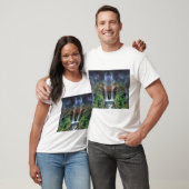 Verborgen gezichten in de waterval van Fantasy T-shirt (Unisex)
