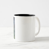 Verborgen gezichten in de waterval van Fantasy Tweekleurige Koffiemok (Voorkant rechts)