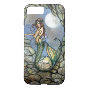 Verborgen Grot Zeemeermin Fantasy Kunst Zeemeermin iPhone 8/7 Plus Hoesje