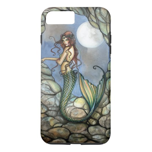 Verborgen Grot Zeemeermin Fantasy Kunst Zeemeermin Case-Mate iPhone Case (Achterkant)