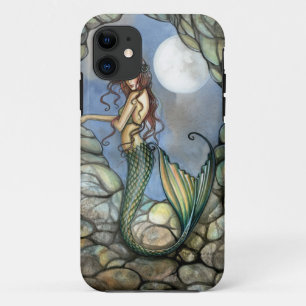Verborgen Grot Zeemeermin Fantasy Kunst Zeemeermin iPhone 11 Hoesje