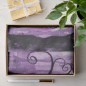 Verborgen harten bomen Surreal Fantasy Landscape A Tissuepapier (Geschenk)