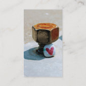 Verborgen Heart Rock en een Rusty Bolt Visitekaartje (Achterkant)