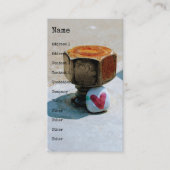 Verborgen Heart Rock en een Rusty Bolt Visitekaartje (Voorkant)