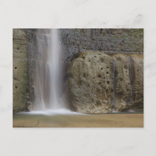 Verborgen Herfsten Waterval Briefkaart (Voorkant)