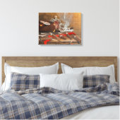 Verborgen hoek 3/14 Max Zaxster Canvas Afdruk (Insitu (Slaapkamer))