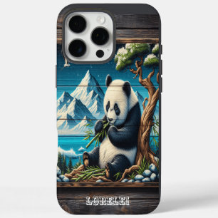 Verborgen Hoekje van de Panda: Bamboe Genot iPhone 16 Pro Max Hoesje