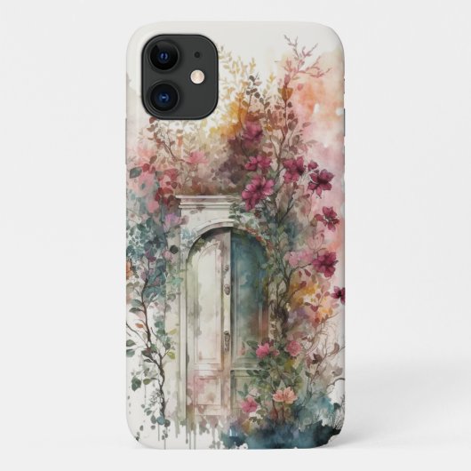 Verborgen houten deuren geheime tuin dromerige wat Case-Mate iPhone case (Achterkant)