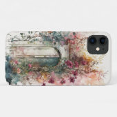 Verborgen houten deuren geheime tuin dromerige wat Case-Mate iPhone case (Achterkant (horizontaal))