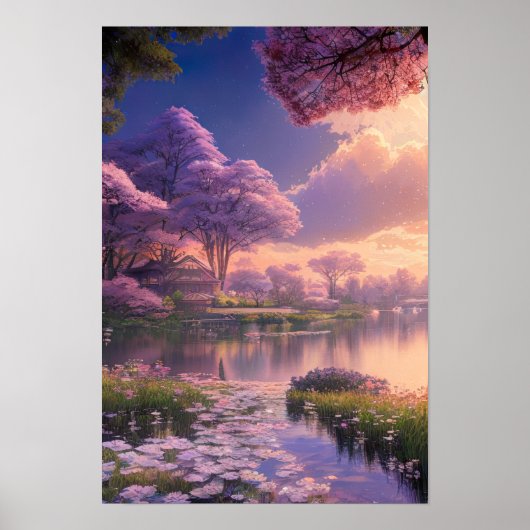 Verborgen huis bij de rivier poster (Voorkant)