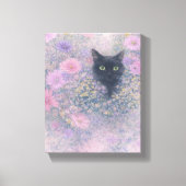 Verborgen in bloei canvas afdruk (Voorkant)