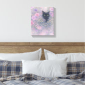 Verborgen in bloei canvas afdruk (Insitu (Slaapkamer))
