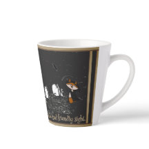 Verborgen in de donkere kleine Latte-mok