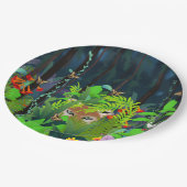 Verborgen in de olie papieren bordje (Gekanteld)