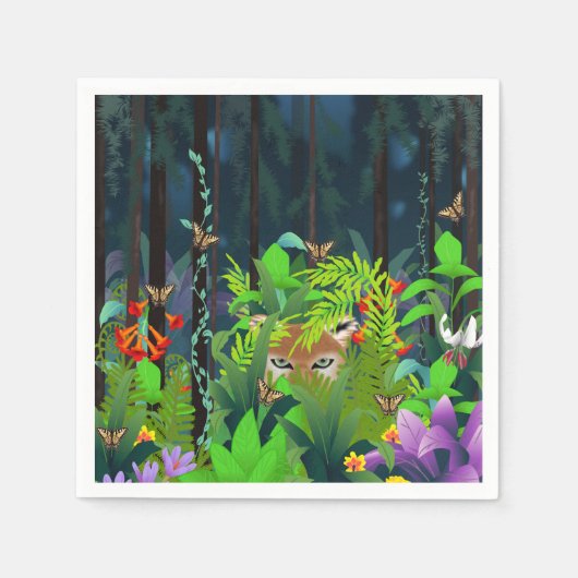 Verborgen in de olie servet (Voorkant)