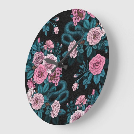 Verborgen in de rozen 2 grote klok (Hoek)