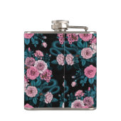 Verborgen in de rozen 2 heupfles (Achterkant)