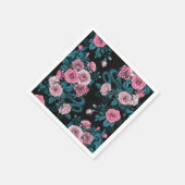 Verborgen in de rozen 2 servet (Hoek)