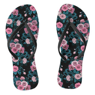 Verborgen in de rozen 2 teenslippers