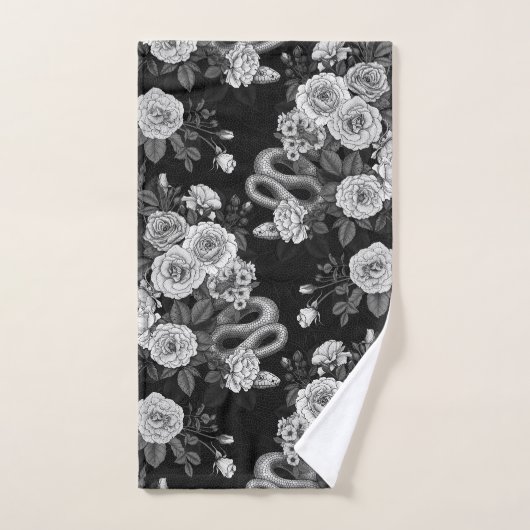 Verborgen in de rozen 3 bad handdoek (Handdoek)