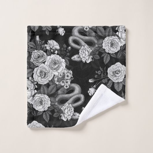 Verborgen in de rozen 3 bad handdoek (Wasdoekje)