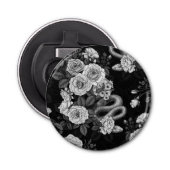 Verborgen in de rozen 3 button flesopener (Voorkant)