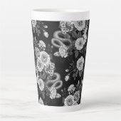 Verborgen in de rozen 3 latte mok (Voorkant)