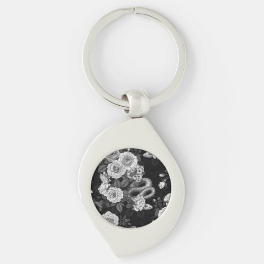 Verborgen in de rozen 3 sleutelhanger (Voorkant)