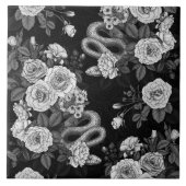 Verborgen in de rozen 3 tegeltje (Voorkant)