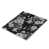 Verborgen in de rozen 3 tegeltje (Zijkant)