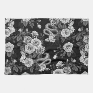 Verborgen in de rozen 3 theedoek