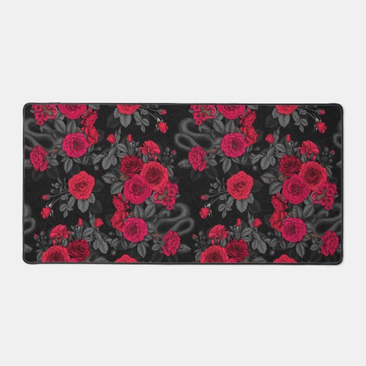 Verborgen in de rozen bureaumat (Voorkant)