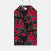 Verborgen in de rozen cadeaulabel (Voorkant)