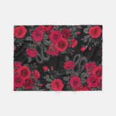 Verborgen in de rozen fleece deken (Voorkant (Horizontaal))